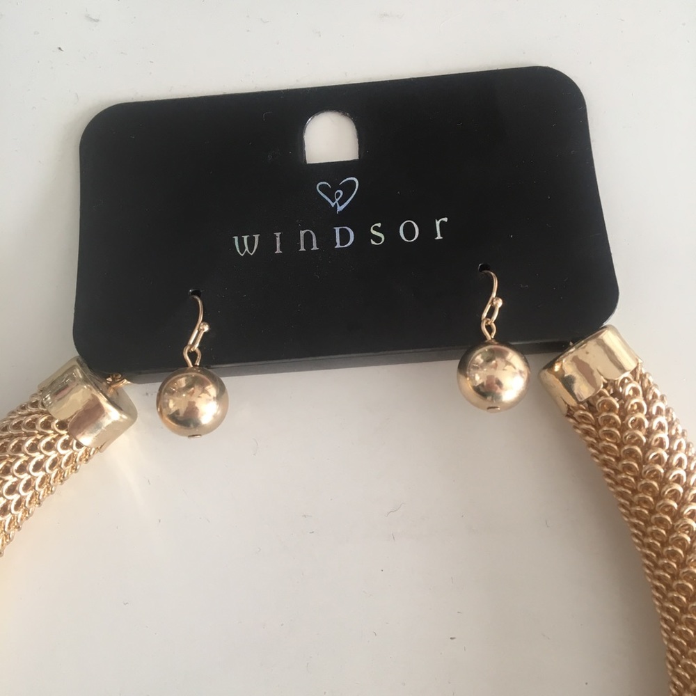 Windsor//  2 piece jewelry set Gold - Picture 4 of 6